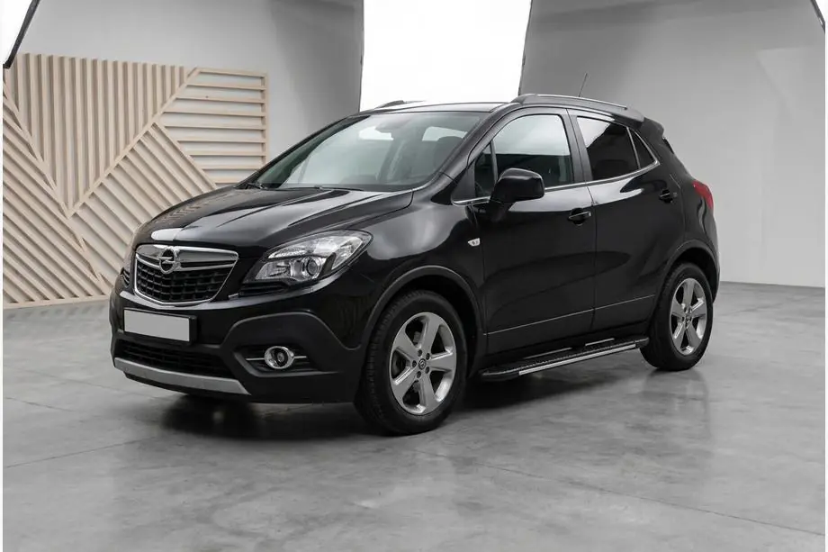 Opel Mokka 2012–2021 Bosphorus Grey -sivuastinlaudat (2 kpl, alumiini) Image
