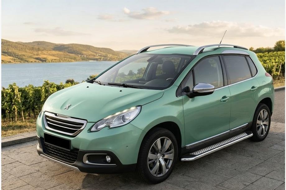 Peugeot 2008 2013–2019 Maydos V2 sivuportaat (2 kpl, alumiini ↗ ruostumaton teräs) Image