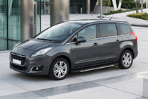 Peugeot 5008 2009–2016 Bosphorus Grey -sivuastinlaudat (2 kpl, alumiini) kuva 1