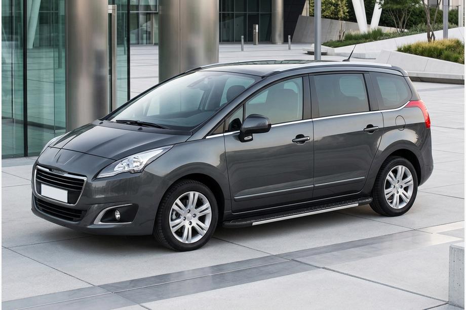 Peugeot 5008 2009–2016 Bosphorus Grey -sivuastinlaudat (2 kpl, alumiini) Image
