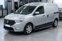 Renault Dokker 2013–2022 Bosphorus Grey -sivuastinlaudat (2 kpl, alumiini) kuva 1