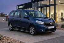 Renault Lodgy 2013–2022 Bosphorus Grey -sivuastinlaudat (2 kpl, alumiini) kuva 1