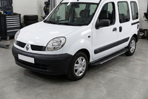 Renault Kangoo 1998–2008 Bosphorus Grey -sivuastinlaudat (2 kpl, alumiini) kuva 1