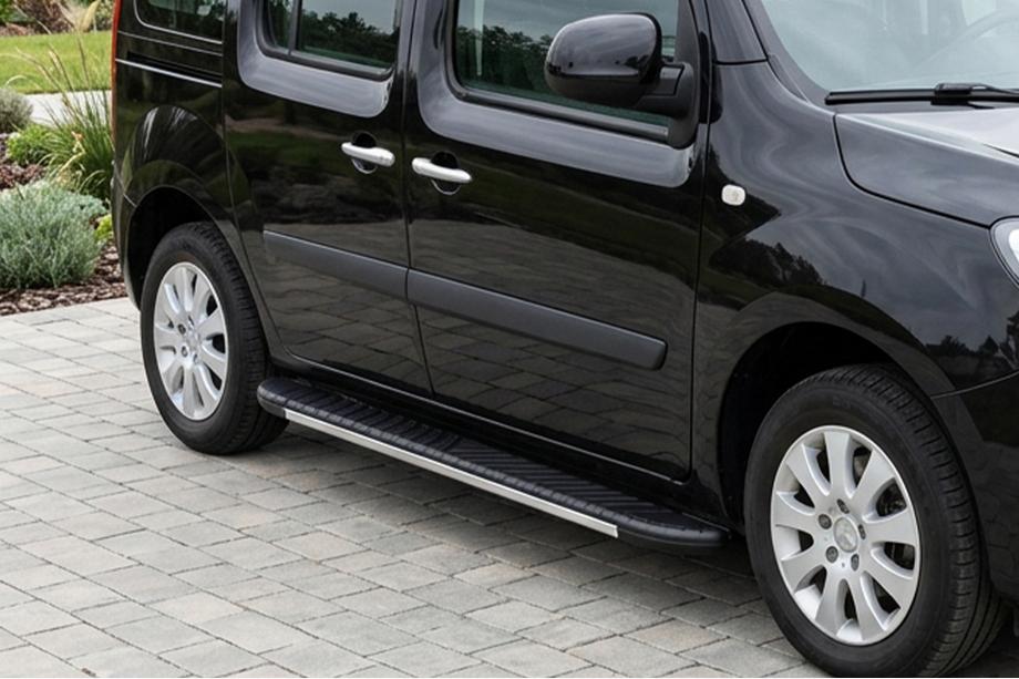 Renault Kangoo 2008–2020 Bosphorus Grey -sivuastinlaudat (2 kpl, alumiini) Image