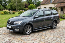Renault Logan MCV 2013–2022 Bosphorus Grey -sivuastinlaudat (2 kpl, alumiini) kuva 1