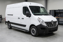 Renault Master 2011–2023 Bosphorus Grey -sivuastinlaudat (2 kpl, alumiini) kuva 1