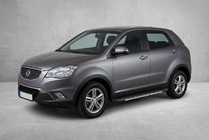 SsangYong Korando 2010–2019 Bosphorus Grey -sivuastinlaudat (2 kpl, alumiini) kuva 1