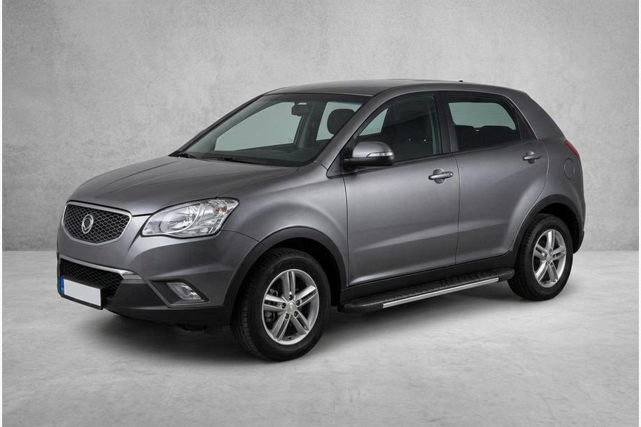 SsangYong Korando 2010–2019 Bosphorus Grey -sivuastinlaudat (2 kpl, alumiini) Image