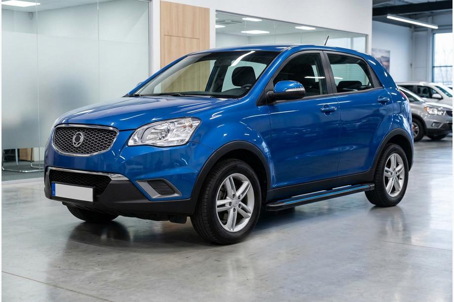 SsangYong Korando 2010–2019 Maya Blue sivuaskelmat (2 kpl, alumiini) Image