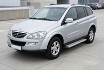 SsangYong Kyron 2005–2014 Maya V2 sivuportaat (2 kpl, alumiini) kuva 1