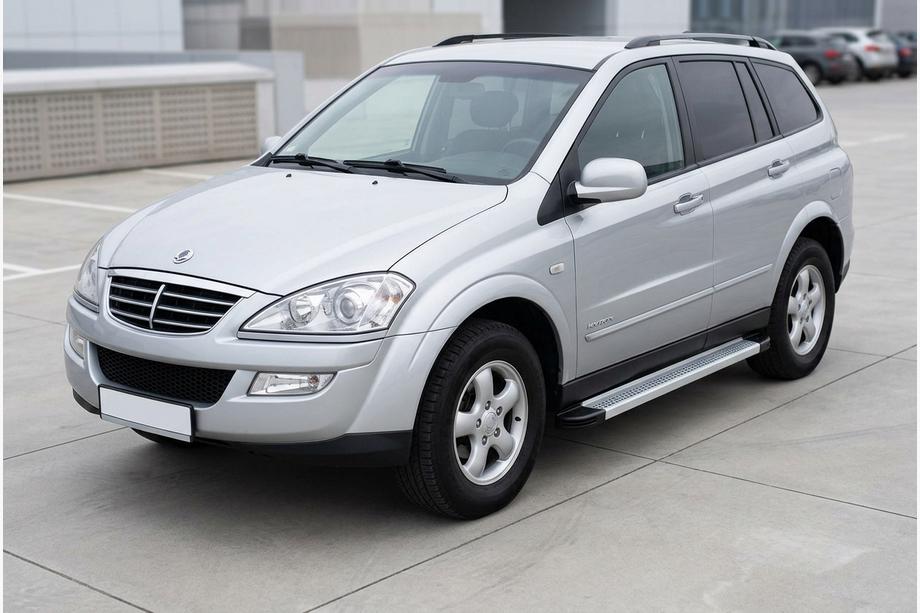 SsangYong Kyron 2005–2014 Maya V2 sivuportaat (2 kpl, alumiini) Image