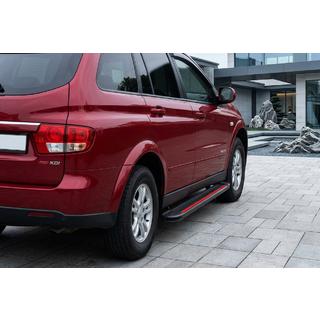 Sivuaskelmat Maya Red (2 kpl, alumiini) SsangYong Kyron 2005–2014 kuva 1