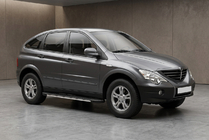 SsangYong Action 2005–2018 Bosphorus Grey -sivuastinlaudat (2 kpl, alumiini) kuva 1