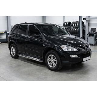 Maydos V2 sivuportaat (2 kpl, alumiini ↗ ruostumaton teräs) SsangYong Action 2005–2018 kuva 1