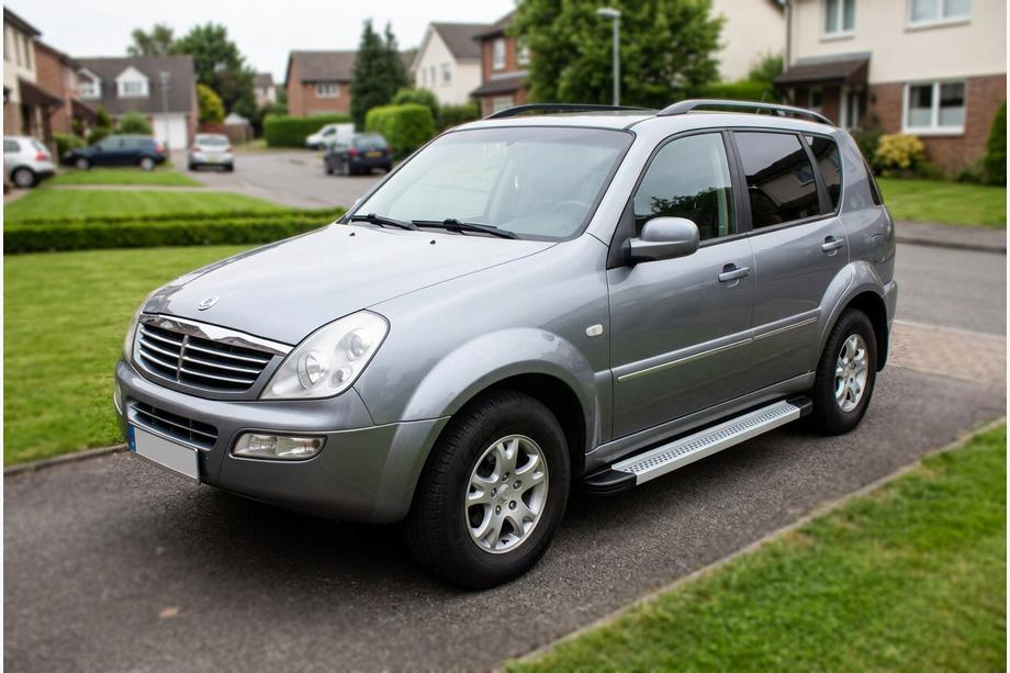 SsangYong Rexton I 2001–2017 Maya V2 sivuportaat (2 kpl, alumiini) Image