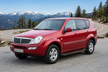 SsangYong Rexton I 2001–2017 Sivuporrassarja Maya Red (2 kpl, alumiini) 2005-2012 kuva 1
