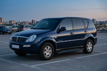SsangYong Rexton I 2001–2017 Maya Blue sivuportaat (2 kpl, alumiini) 2005-2012 kuva 1