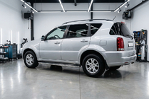 SsangYong Rexton I 2001–2017 Maydos V2 sivuastinlaudat (2 kpl, alumiini / ruostumaton teräs) kuva 1