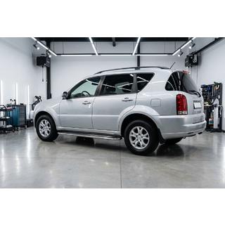 Maydos V2 sivuastinlaudat (2 kpl, alumiini / ruostumaton teräs) SsangYong Rexton I 2001–2017 kuva 1