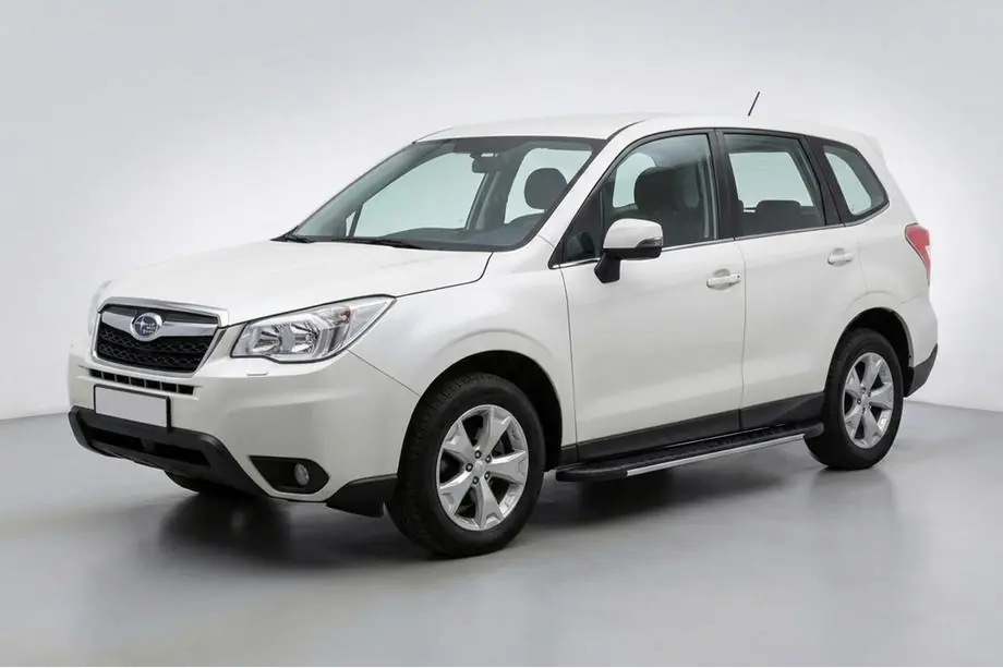 Subaru Forester 2013–2018 Bosphorus Grey -sivuastinlaudat (2 kpl, alumiini) Image