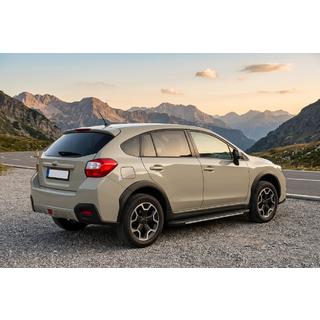 Bosphorus Grey -sivuastinlaudat (2 kpl, alumiini) Subaru XV 2011–2017 kuva 1