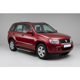Bosphorus Grey -sivuastinlaudat (2 kpl, alumiini) Suzuki Grand Vitara 2005–2017 kuva 1