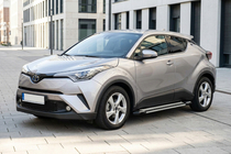 Toyota C-HR 2016–2023 Rainbow sivuporrassarja (2 kpl, alumiini) kuva 1