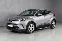 Toyota C-HR 2016–2023 Bosphorus Grey -sivuastinlaudat (2 kpl, alumiini) kuva 1