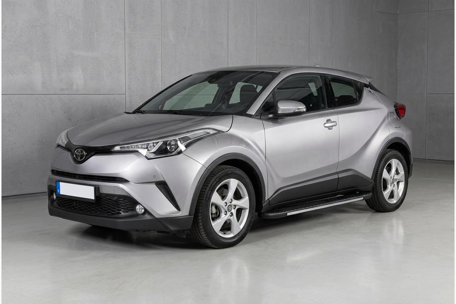 Toyota C-HR 2016–2023 Bosphorus Grey -sivuastinlaudat (2 kpl, alumiini) Image
