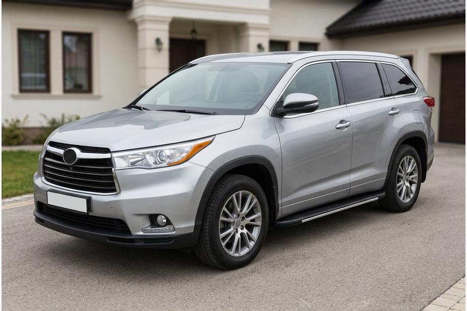 Toyota Highlander 2013–2019 Bosphorus Grey -sivuastinlaudat (2 kpl, alumiini) Image
