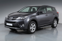 Toyota Rav 4 2013–2018 Bosphorus Grey -sivuastinlaudat (2 kpl, alumiini) kuva 1
