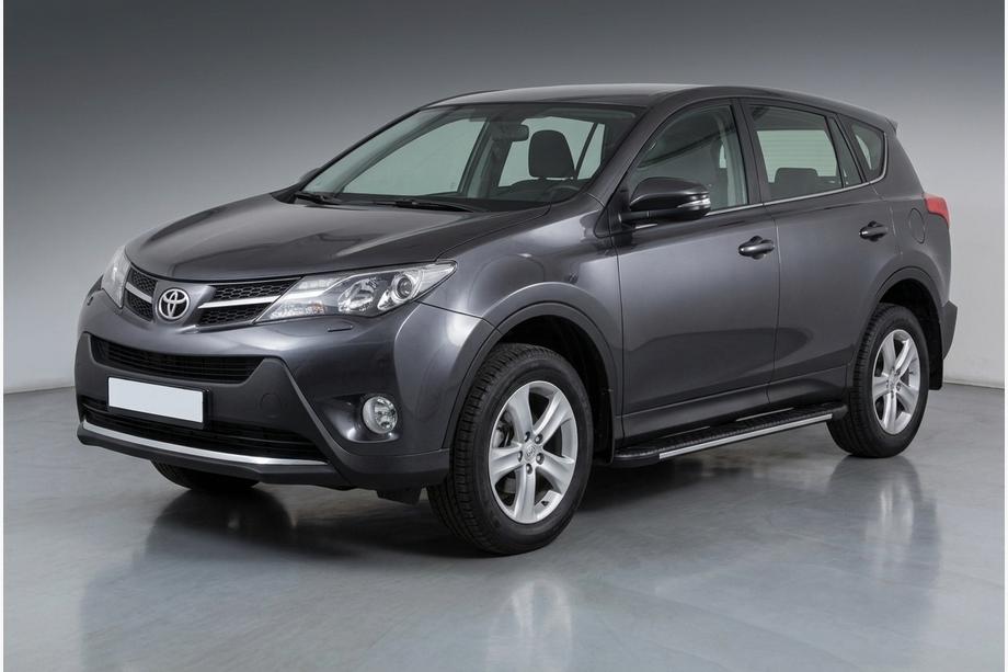 Toyota Rav 4 2013–2018 Bosphorus Grey -sivuastinlaudat (2 kpl, alumiini) Image