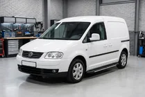 Volkswagen Caddy 2004–2010 Bosphorus Grey -sivuastinlaudat (2 kpl, alumiini) kuva 1