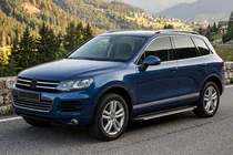 Volkswagen Touareg 2010–2018 Bosphorus Grey -sivuastinlaudat (2 kpl, alumiini) kuva 1