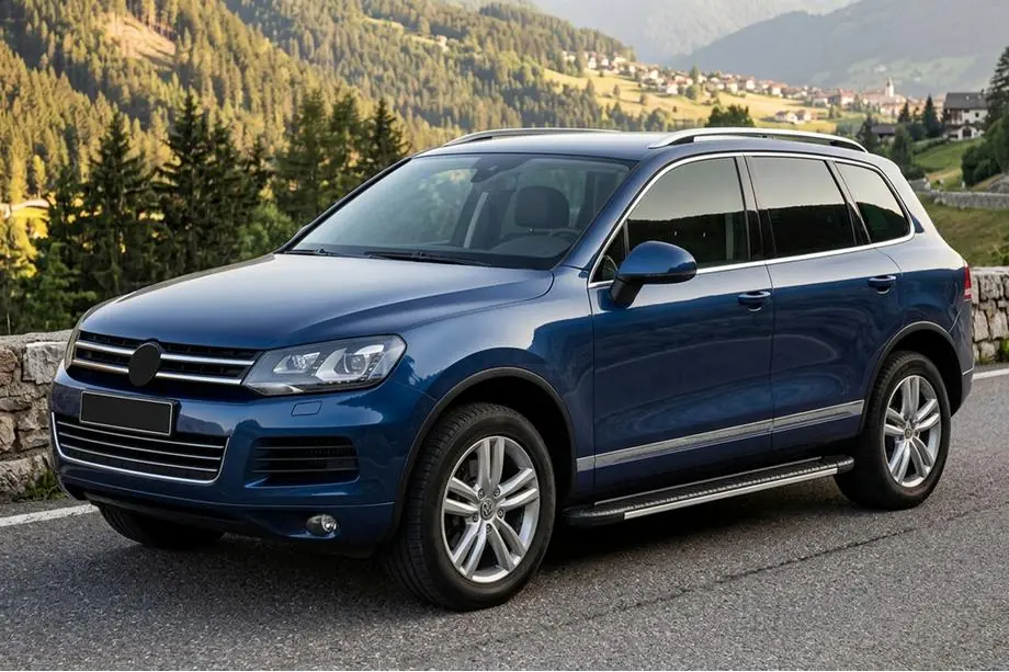 Volkswagen Touareg 2010–2018 Bosphorus Grey -sivuastinlaudat (2 kpl, alumiini) Image