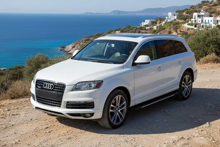 Audi Q7 2005–2015 Bosphorus Grey -sivuastinlaudat (2 kpl, alumiini) Image