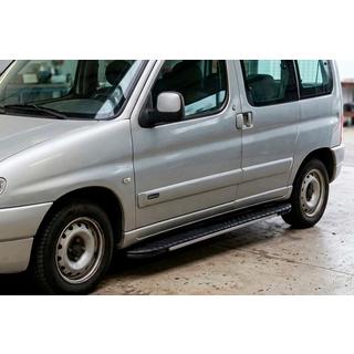 Bosphorus Grey -sivuastinlaudat (2 kpl, alumiini) Peugeot Partner 1996–2008 kuva 1