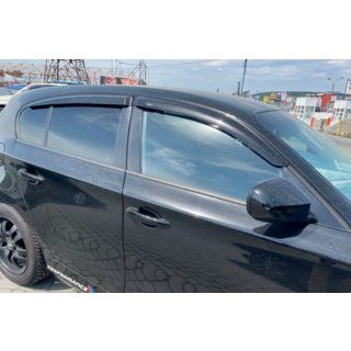 Ikkunadeflektorit (4 kpl, HIC) BMW 1-sarja E81/E82/E87/E88 2004–2011 kuva 1