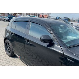 Ikkunadeflektorit (4 kpl, HIC) BMW 1-sarja E81/E82/E87/E88 2004–2011 kuva 3