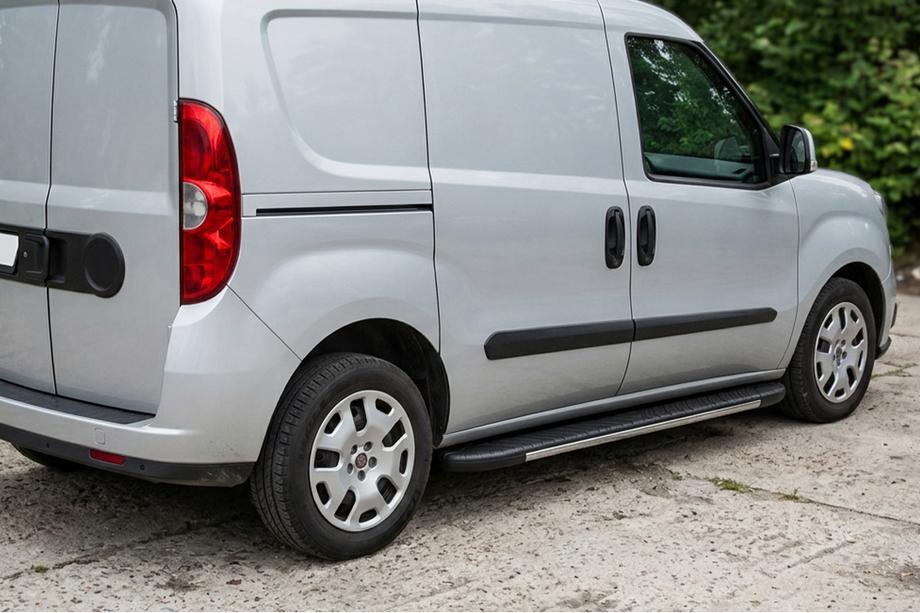Opel Combo 2012–2018 Bosphorus Grey -sivuastinlaudat (2 kpl, alumiini) Image