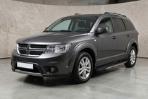Dodge Journey 2008–2020 Bosphorus Grey -sivuastinlaudat (2 kpl, alumiini) kuva 1