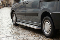 Citroen Jumpy 2007–2017 Maydos V2 sivuportaat (2 kpl, alumiini ↗ ruostumaton teräs) kuva 1