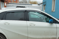 Mercedes B-sarja W246 2011–2018 Ikkunadeflektorit (4 kpl, HIC) kuva 4