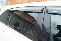 Mercedes B-sarja W246 2011–2018 Ikkunadeflektorit (4 kpl, HIC) kuva 9