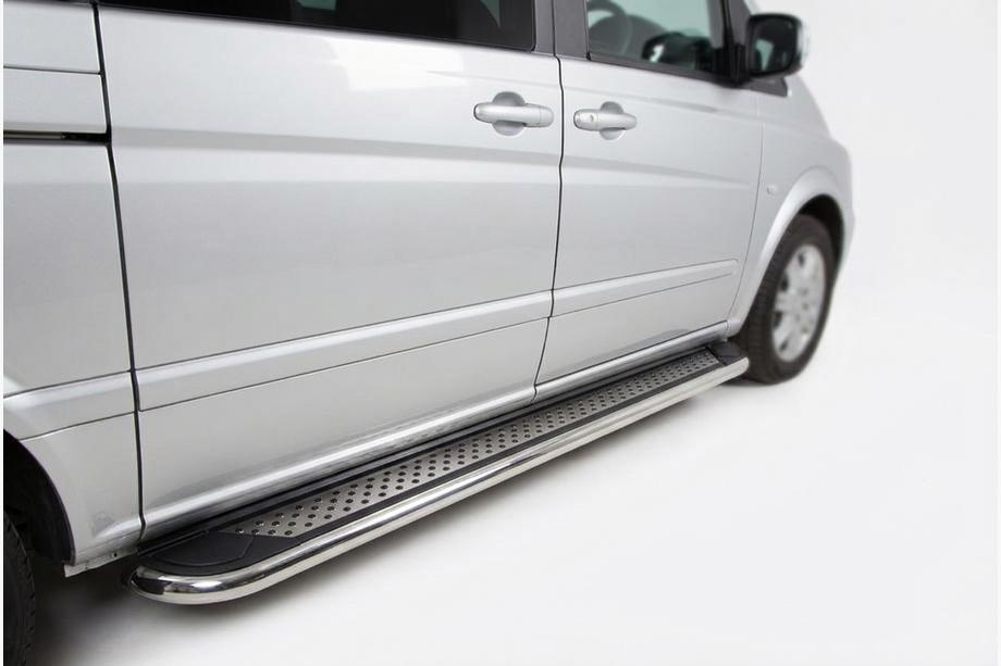 Mercedes Viano 2004–2014 Sivuastinlaudat Maydos V2 (2 kpl, alumiini) Image