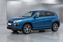 Peugeot 4008 2012–2017 Maya Blue sivuaskelmat (2 kpl, alumiini) kuva 1