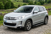 Citroen C-4 Aircross 2012–2017 Bosphorus Grey -sivuastinlaudat (2 kpl, alumiini) kuva 1