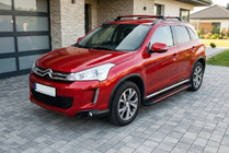 Citroen C-4 Aircross 2012–2017 Sivuaskelmat Maya Red (2 kpl, alumiini) kuva 1