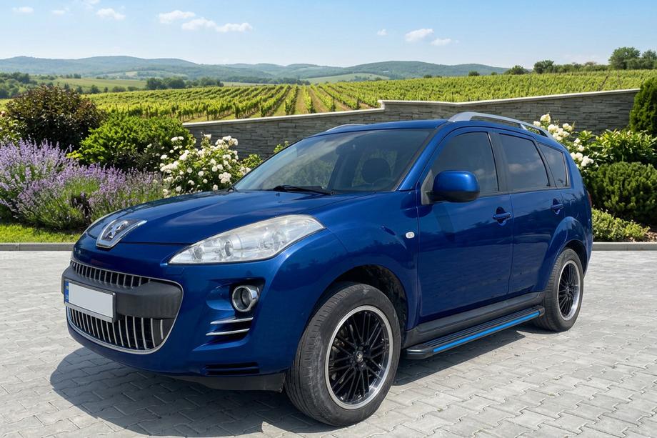 Peugeot 4007 2007–2013 Maya Blue sivuaskelmat (2 kpl, alumiini) Image