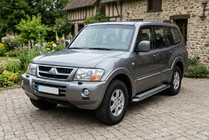 Mitsubishi Pajero Wagon III 1999–2006 Maydos V2 sivuportaat (2 kpl, alumiini ↗ ruostumaton teräs) kuva 1